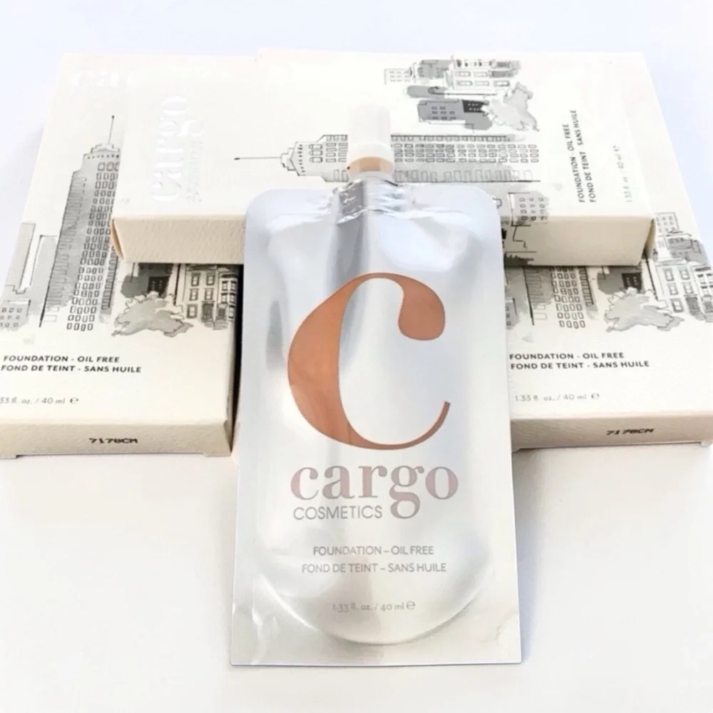 🆕5 Boxes Cargo Oil Free Foundation